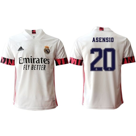 Other - Real Madrid Marco Asensio White 20-21 Jersey Other - Real Madrid Marco Asensio White 20-21 Jersey